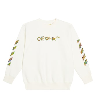Sudadera de algodón con logo | Off-White Kids