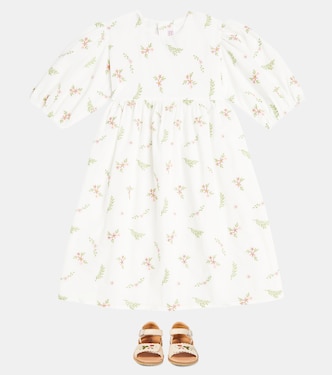 Robe Dora en coton à fleurs | La Coqueta