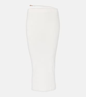 Pralù scalloped midi skirt | Jacquemus