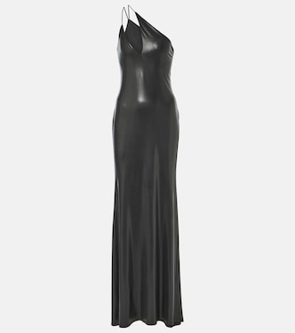 Robe longue asymétrique en jersey | The Sei
