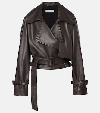 Bikerjacke Hatti aus Leder | Nour Hammour