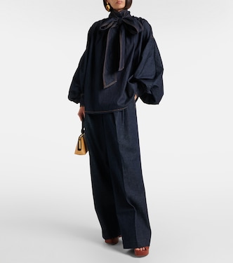 Jeans a gamba larga Illustration | Zimmermann