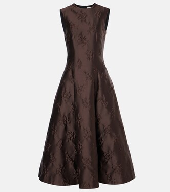 Mara jacquard midi dress | Emilia Wickstead