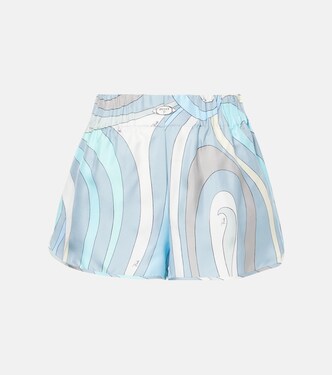 Shorts Iride aus Seiden-Twill | Pucci