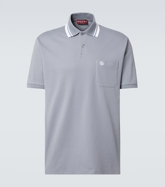 Polohemd GG Web aus einem Baumwollgemisch | Gucci