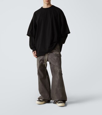 Sneakers Vintage in denim con suede | DRKSHDW by Rick Owens