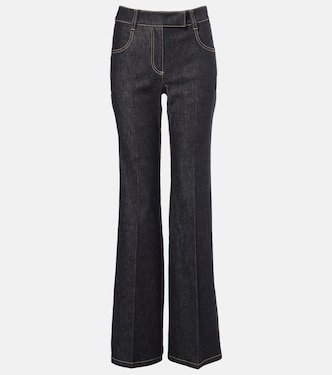 Jeans flared a vita media | Brunello Cucinelli