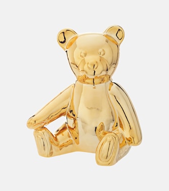 Teddy glazed porcelain piggy bank | Polspotten