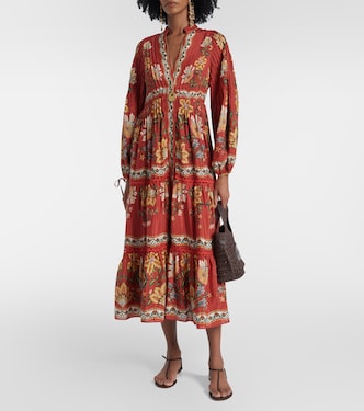 Abito midi Garden Delight in misto cotone | Farm Rio