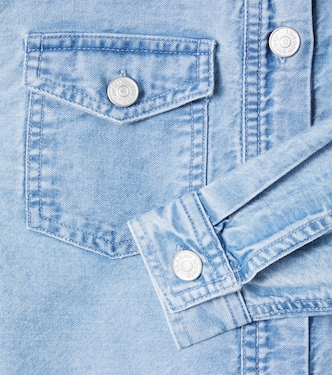 Veste Niobe brodée en jean | The New Society
