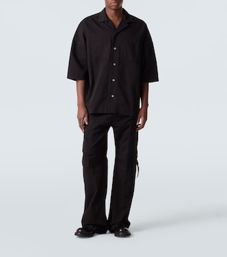 Magnum Tommy oversized cotton twill shirt | Rick Owens