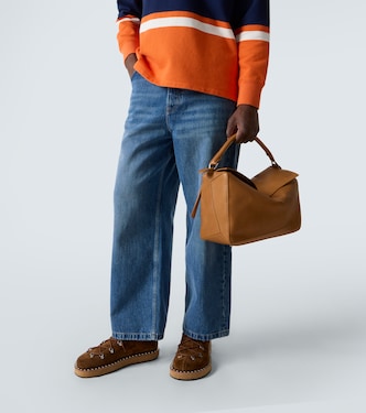 Puzzle Large leather shoulder bag | Loewe