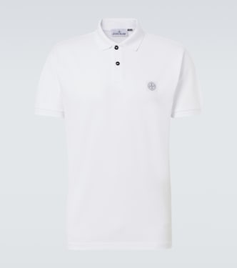 Compass cotton piqué polo shirt | Stone Island