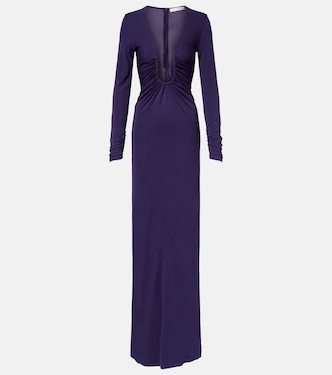 Arced Palm cutout gathered gown | Christopher Esber