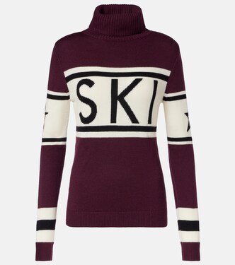 Schild intarsia wool sweater | Perfect Moment