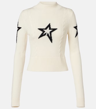 Intarsia wool sweater | Perfect Moment