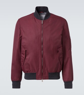 Chaqueta bomber acolchada | Brunello Cucinelli