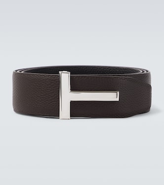T Icon reversible leather belt | Tom Ford