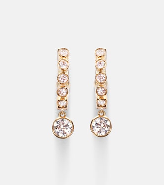 Boucles d'oreilles Melrose en or 18 ct et diamants | Anita Ko