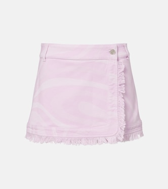 Minirock Marmo aus Denim | Pucci