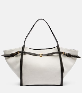 Tim Medium canvas tote bag | Tod's