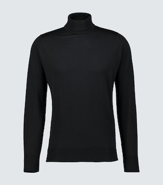 Pull à col roulé Richards en laine | John Smedley