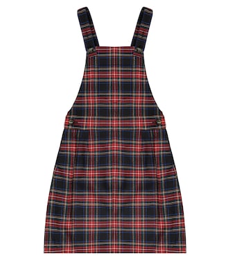 Vestido en mezcla de lana | Dolce&Gabbana Kids