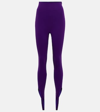 Jamie high-rise stirrup leggings | The Attico