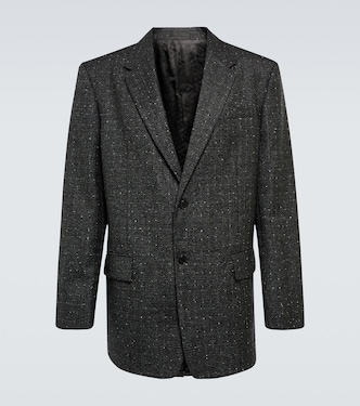Blazer aus Woll-Tweed | Versace