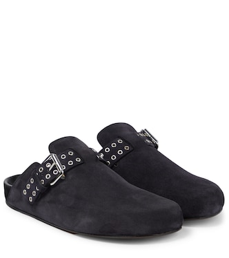 Embellished suede clogs | Isabel Marant