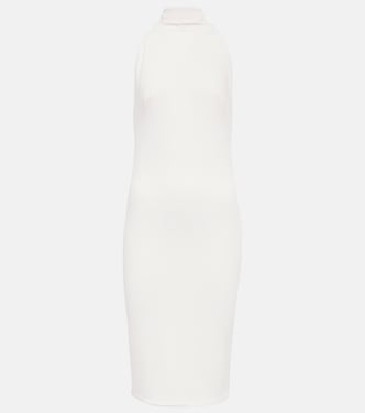 Mock-neck jersey minidress | Alexandre Vauthier