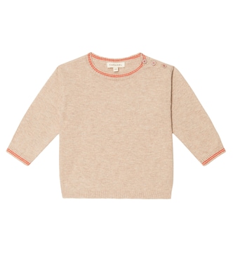 Baby - Pullover Ulmus in maglia di cotone | Caramel