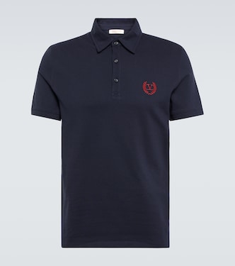 VLogo cotton polo T-shirt | Valentino