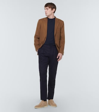 Tailor Two Pince wool-blend pants | Loro Piana