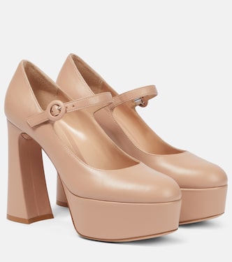 Mary Jane leather pumps | Gianvito Rossi