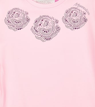 T-shirt in jersey di misto cotone | Monnalisa