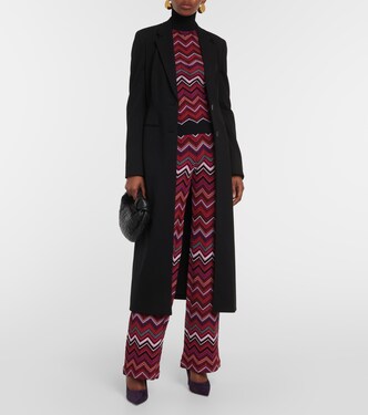 Jersey de cuello alto en zigzag | Missoni