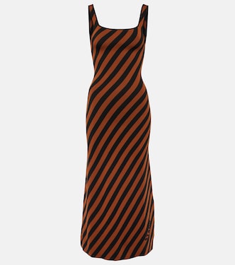 Katie striped midi dress | Staud
