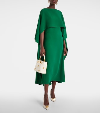 Robe midi en soie | Valentino