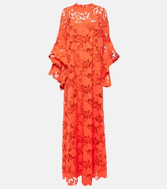 Caftano in pizzo | Oscar de la Renta