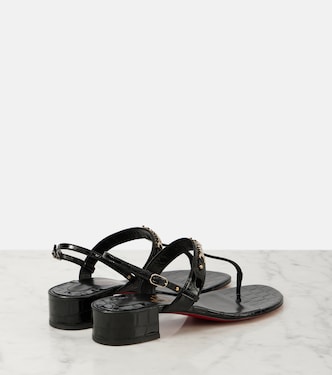 Sandali infradito MJ Thong in pelle | Christian Louboutin