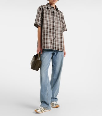 Camicia in cotone a quadri | Bottega Veneta
