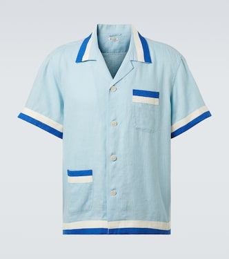 Seedling Stripe linen shirt | Bode