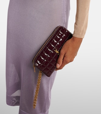 Cassandre matelassé faux leather pouch | Saint Laurent