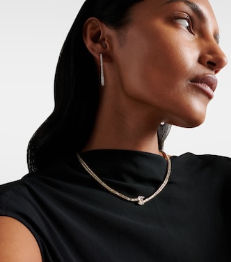 Choker Saturn en or 18 ct et diamants | Anita Ko