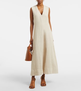 Marteret linen maxi dress | Faithfull