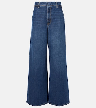 Jeans a gamba larga e vita alta | Frame