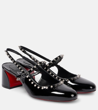 Pumps Mary Jane Janispikes 55 in vernice | Christian Louboutin