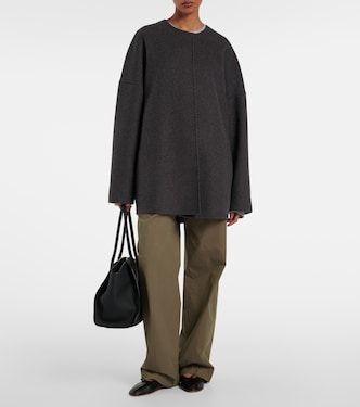 Alfidis cotton wide-leg pants | The Row