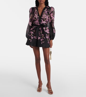 Blouse Dawning à fleurs | Zimmermann